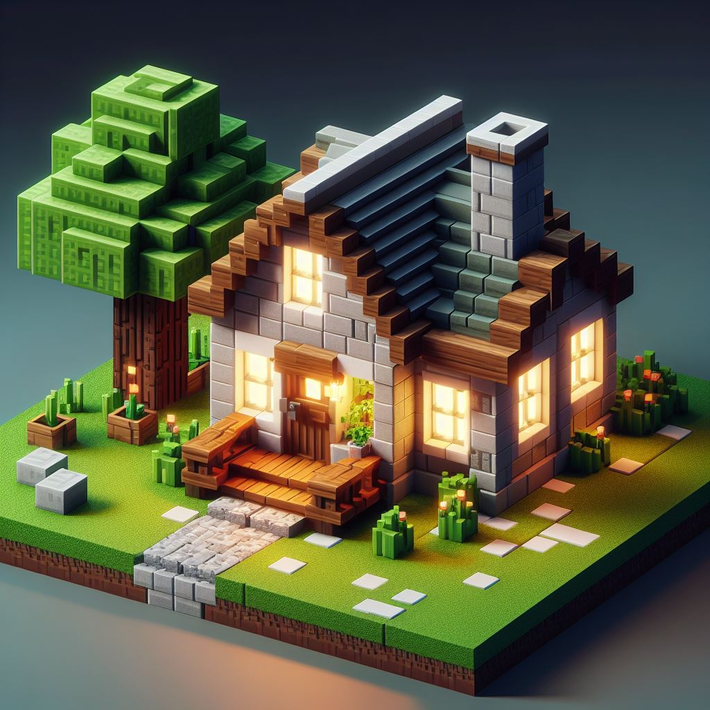 Minecraft house download for beginners