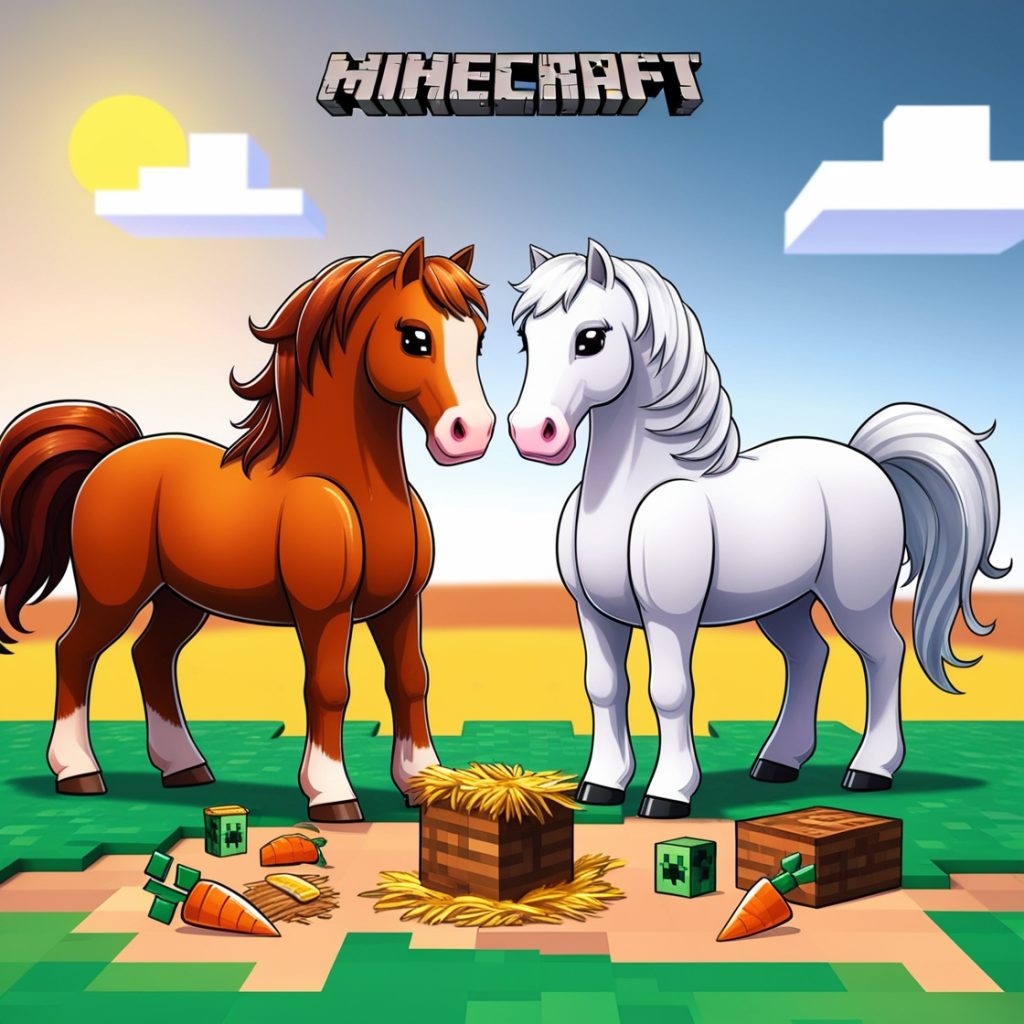 How to breed horses in minecraft